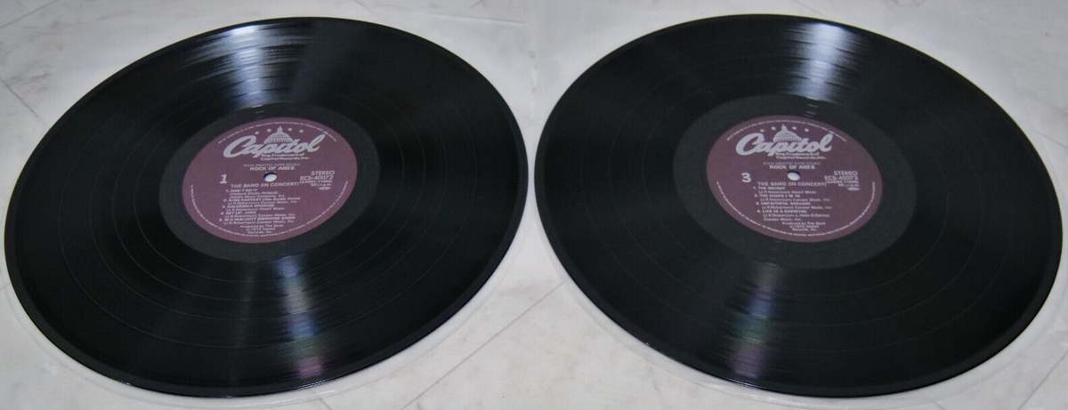 BAND / ROCK OF AGES JAPAN ISSUE DOUBLE LP W/OBI, BOOKLET | eBay