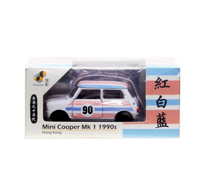TINY 7-11 LIMITED MINI COOPER MK1 1990s 紅白藍 90 HONG KONG CITY