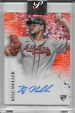 2022 Topps Pristine Autograph Orange Pristine Refractor #PAKMU Kyle Muller 21/25
