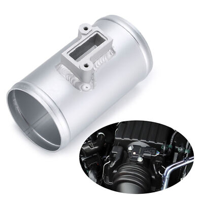 76mm 3'' Car Air Intake Flow Sensor Mount Adapter Fuel Efficient Connector RA