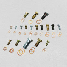 Metric BSP Banjo Bolts& Washer Fuel Fitting Banjo Union Bolt Diesel Patrol Hose