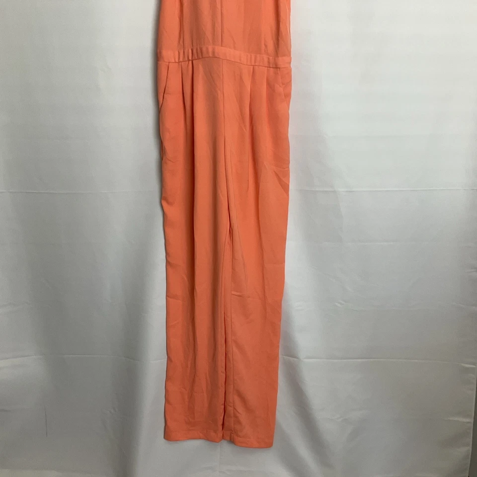 Mossimo женщин комбинезон брюки длиной без рукавов оранжевый Sz-S/P #553 - Изображение 2 из 4