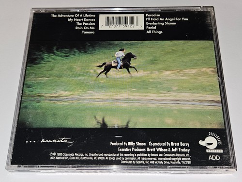 Brett Barry "The Adventure of a Lifetime" CD 10 Songs 1992 Crossroads Records - Picture 3 of 6