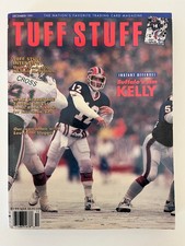 Tuff Stuff Magazine Jim Kelly Buffalo December 1991 Tuff Stuff Magazine Jim Kelly Buffalo December 1991