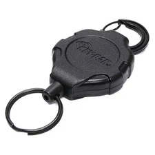 Key-Bak Ratcheting Key Reel,Black,Polycarbonate 0KR2-3A11 Key-Bak 0KR2-3A11