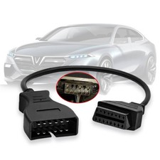 GM 12 Pin OBD1 to OBD2 Adapter, Compatible with 16 Pin Connector for GM Vehicles