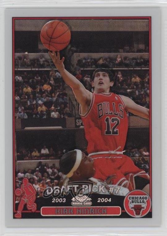 2003-04 Topps Chrome Refractor Kirk Hinrich #117 1p3y