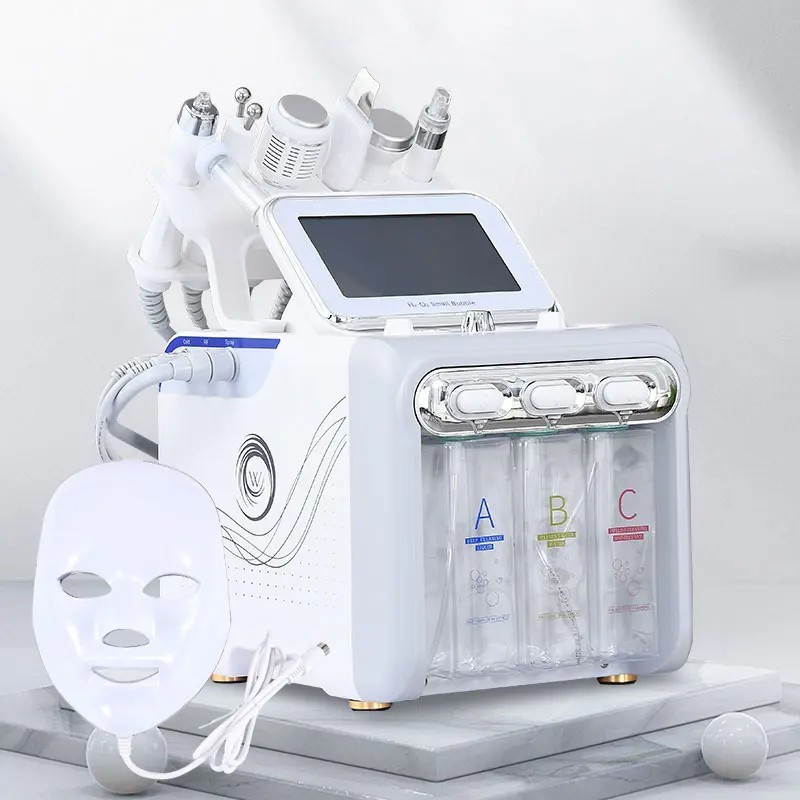 7 in 1 H2O2 Beauty Skin Cleansing Hydro-facial Machine Facial