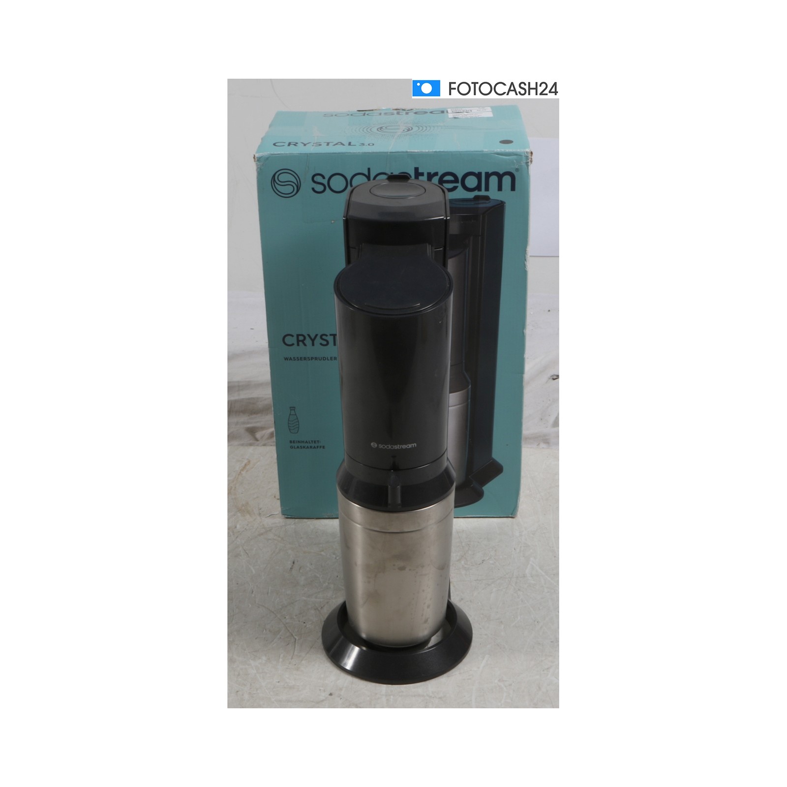 SodaStream Crystal 3.0 Soda Maker Water Maker... + Defective (286018)