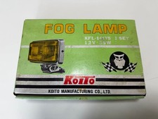Koito Kfl-141ys Yellow Fog Lights Lamp Kit 12v 35w Nos Square Retro Jdm Relay Koito Kfl-141ys Yellow Fog Lights Lamp Kit 12v 35w Nos Square Retro Jdm Relay