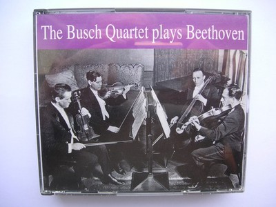 Beethoven - Streichquartette Nr. 9 + 11 + 14 + 15 * Busch Quartett, Preiser 2 CD