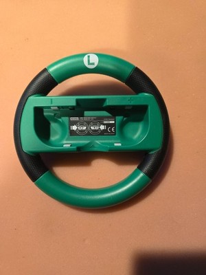HORI Mario Kart Deluxe Steering Wheel for Nintendo Switch Luigi Version