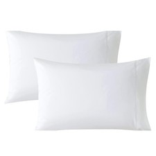 800 Thread Count 100 Egyptian Cotton Pillowcases Pack of 2 Standard Pillow C...