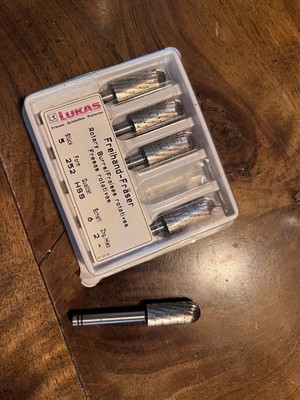 Lukas 6mm Schaft Ø12 Hartmetallfrässtift HSS Kugel zylinder form Pferd Freihand