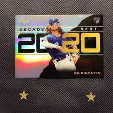Bo Bichette 2020 Topps Chrome Update Series - Target Decade's Next RC Blue Jays