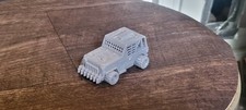 Apocalyptic Scout Vehicle, Wheels do roll. 3d printed. Ready for paint.