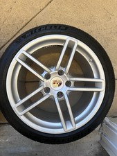 4 Oem Genuine Porsche 911 991 19 Wheels Rims C4c4s With Tires Spacers 4 Oem Genuine Porsche 911 991 19 Wheels Rims C4c4s With Tires Spacers