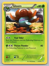 GLOOM 2/149 UNCOMMON BOUNDARIES CROSSED POKEMON MP