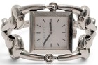 GUCCI YA116505 SIGNORIA 116.3 20mm HORSEBIT STAINLESS STEEL QUARTZ SWISS WATCH — photo 1