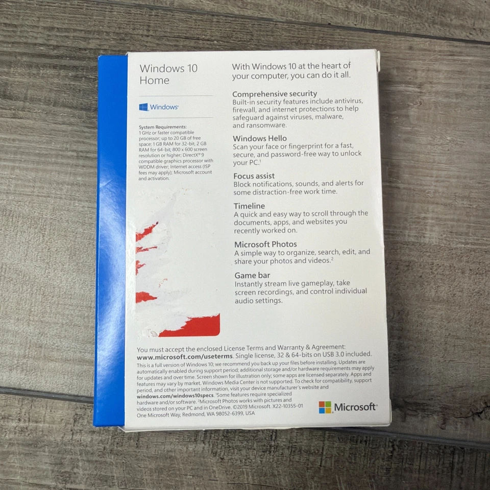 Microsoft Windows 10 Home USB Flash Drive Creativity Productivity 32 or 64 Bits - Image 4 of 4