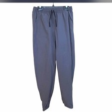 Patagonia Gray Nylon Jogger Pant Button Zipper Ankle Youth Size Large 12