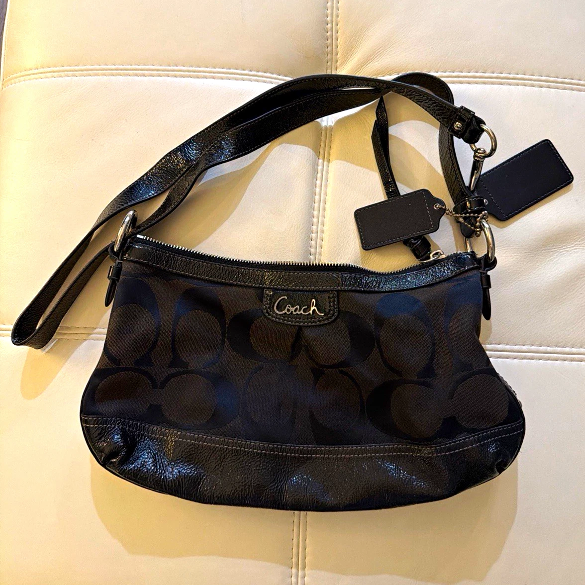 Coach Black Signature for sale - eBay Coach Black Signature for sale - eBay