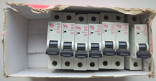 M2 50A Single Pole 6kA B Curve MCB Box of 7 - New