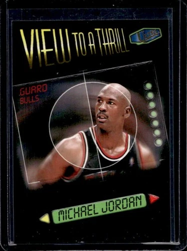 1997-98 Fleer Ultra Michael Jordan View to a Thrill #1 VT Bulls