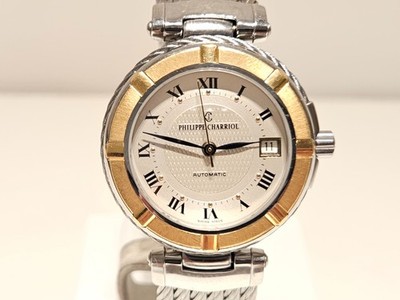 T*a様 Philippe Charriol 時計 PHILIPPE CHARRIOL St.TROPEZ 6009908 Quartz Lapis Lazuli Blue Dial