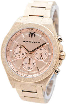 TechnoMarine Ocean Emperor Radiant Rose Gold Men's 43mm Watch TM-318155