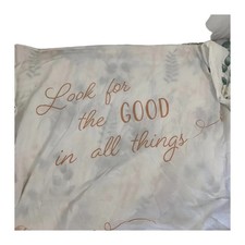 Disney Winnie the Pooh Double Duvet Cover 100% Cotton Floral Multicolor Bedding