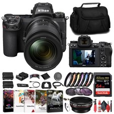 Nikon Z7 II Mirrorless Camera W/ 24-70mm f/4 Lens 64GB Card Filter Kit