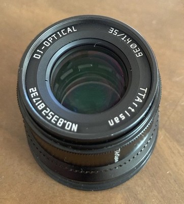TTArtisans 35mm F1.4 APS-C-Objektiv mit manueller Fokussierung für Sony E-Mount 