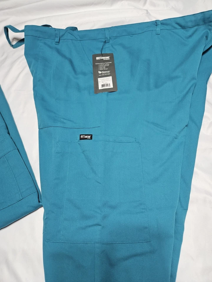 Juego de 2 exfoliantes activos Grey’s Anatomy by Barco Teal XL para hombre  Foto 3 de 4