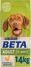 Beta Adult Rich In Chicken, Dry Dog Food 14Kg - From UK -Free and Fast Delivery 2.13 per kilo