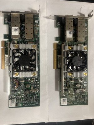 Broadcom 57810S Dual SFP Ports PCIe 10Gbps Wired Network Card Lot of 2