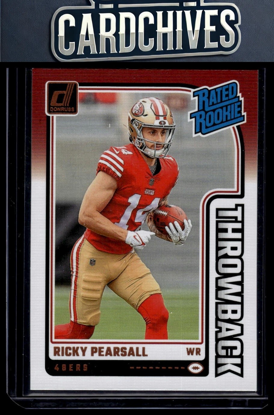 Ricky Pearsall 2024 Donruss #33 Rated Rookies Throwback