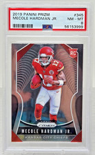 2019 Panini Prizm MECOLE HARDMAN JR RC Rookie Football Card PSA 8 NM-MT