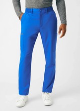 Landau Forward LB410 Men's 8-Pocket Cargo Scrub Pants Royal Blue Size Medium