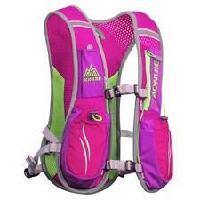 Lightweight Running Vest Backpack for Men and Women, 5. 5L Trail Pack Red