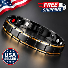 Magnetic Bracelet Men Women Energy Healing Therapy Arthritis Pain Relief