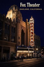 The Fox Theater OAKLAND, CALIFORNIA MODERN Postcard D833