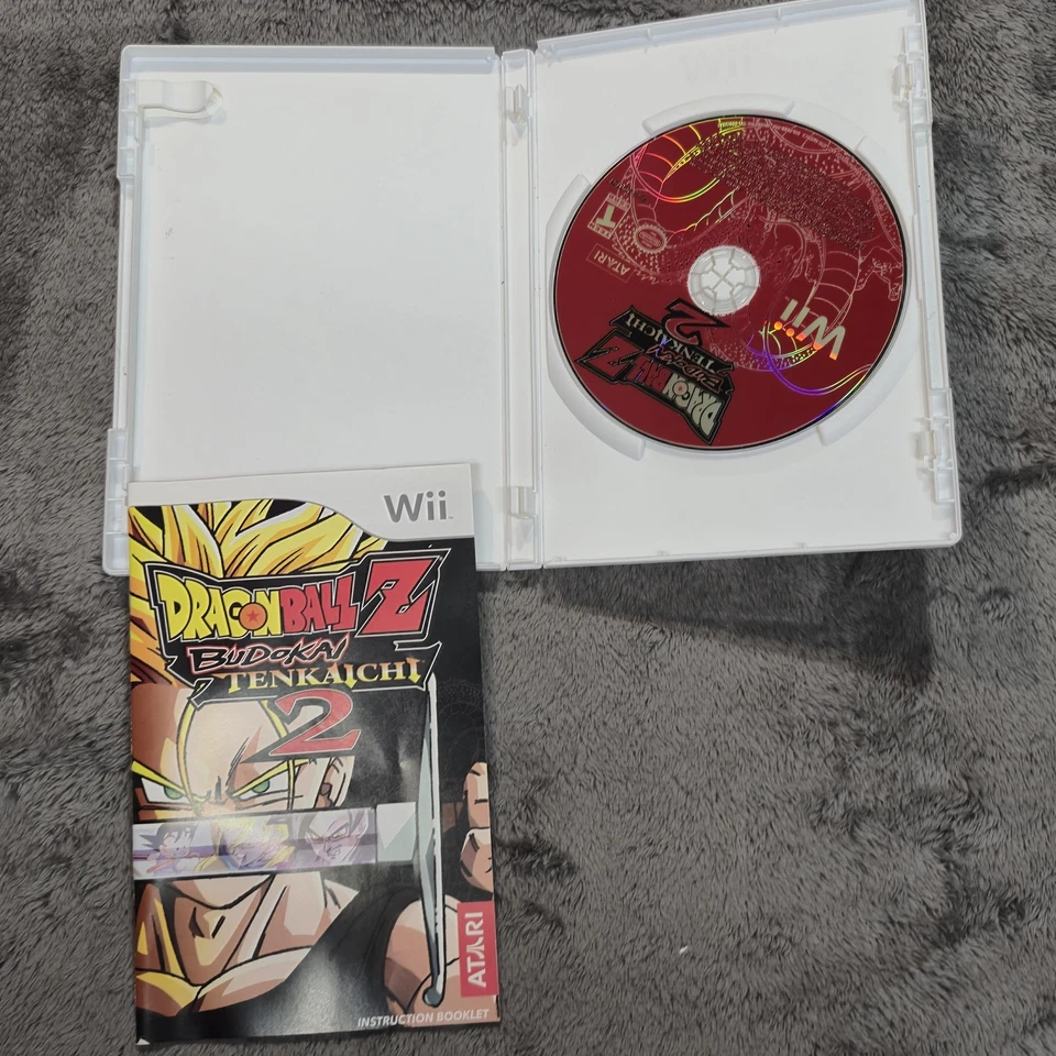 Dragon Ball Z Budokai Tenkaichi 2 Nintendo Wii Videojuego Completo CIB Lucha Foto 2 de 4