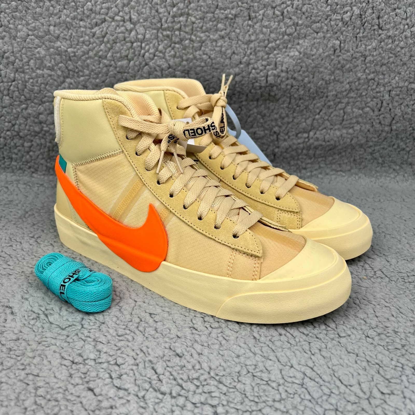 Nike Off White Blazer Mens 8.5 Shoes Orange All Hallows Eve The 10 Mid 2018 2