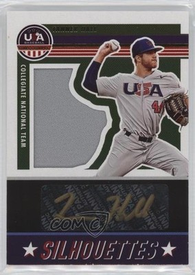 2023 USA Baseball Stars & Stripes Jerseys Black Gold 87/90 Tanner Hall Auto uw5