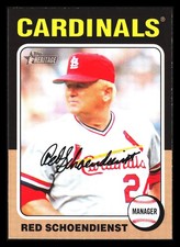 2024 Topps Heritage #149 Red Schoendienst St. Louis Cardinals