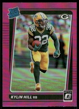 2021 Donruss Optic #289 Kylin Hill Pink