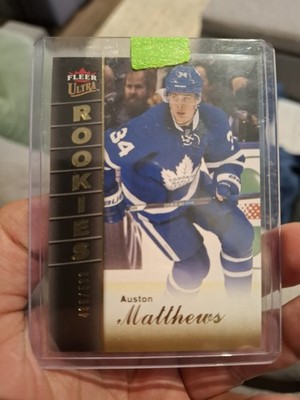 2016-17 Fleer Showcase Ultra Rookies #U1 Auston Matthews 460/599 RC