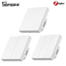 SONOFF ZBM5 Zigbee Smart Light Wall Switch 80/86 Type eWeLink App Remote Control