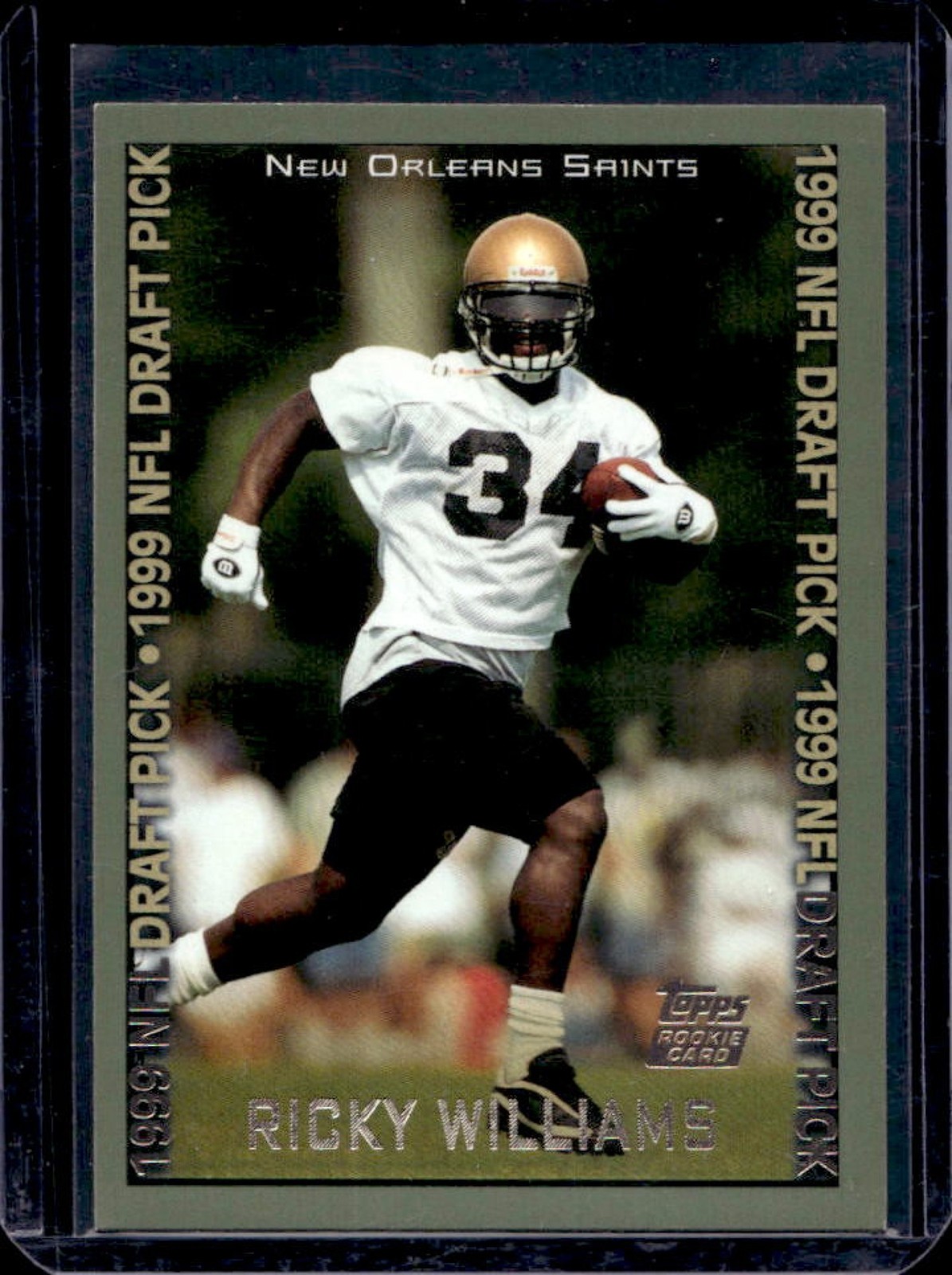 1999 Topps Ricky Williams Rookie RC #329 Saints